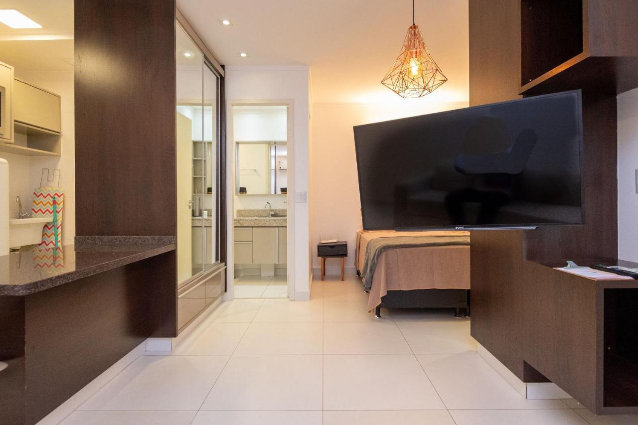Flat No Ed Walk Bueno - Setor Bueno - Ao Lado Do Goiania Shopping - Wb2405- Andar Alto Apartment Ngoại thất bức ảnh