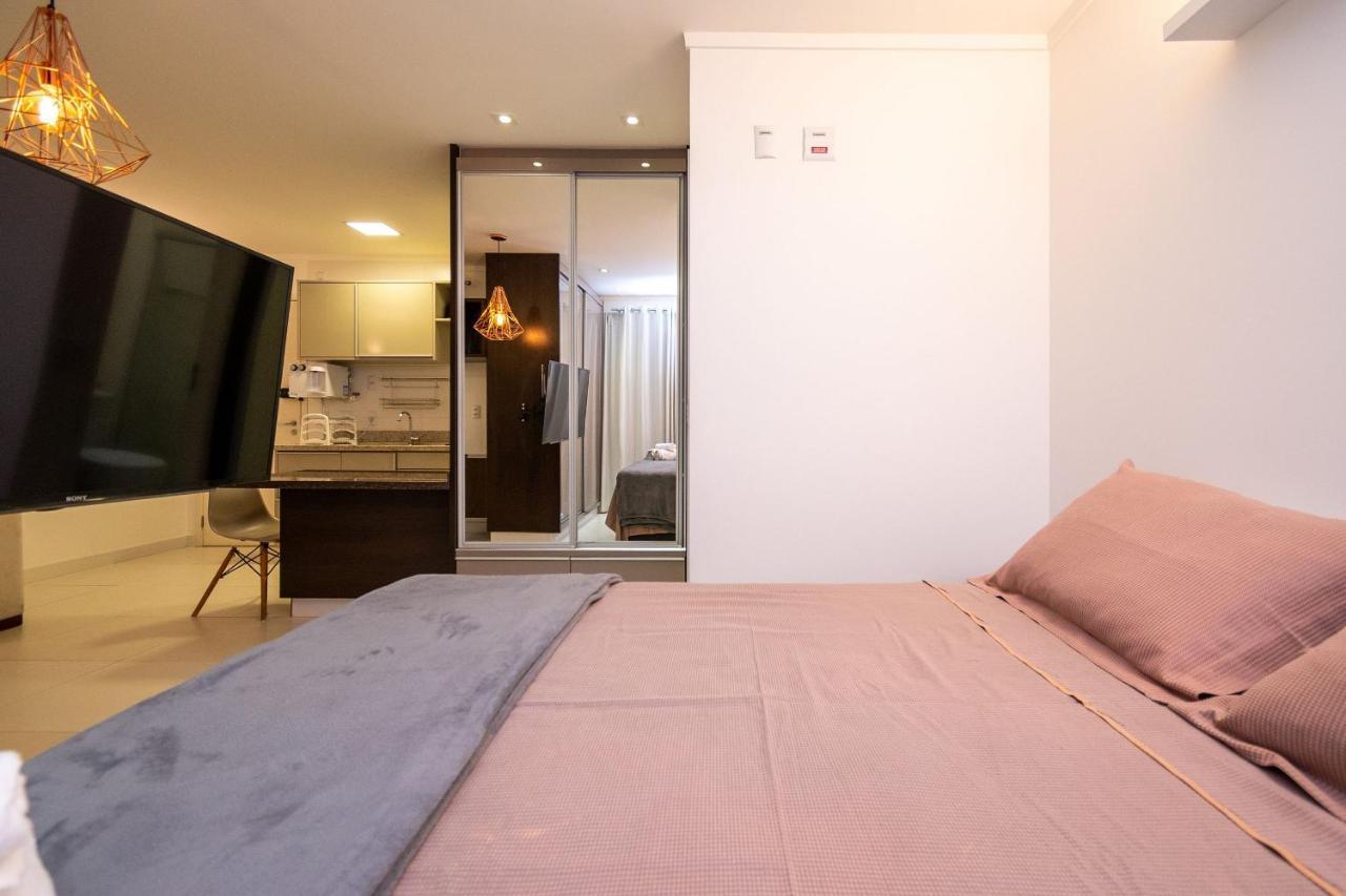 Flat No Ed Walk Bueno - Setor Bueno - Ao Lado Do Goiania Shopping - Wb2405- Andar Alto Apartment Ngoại thất bức ảnh